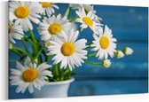 Schilderij - Summer Floral — 90x60 cm