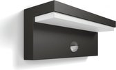 Philips Bustan buitenwandlamp - met sensor - antraciet