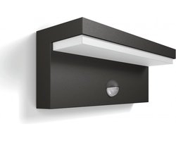 Philips LED Philips Bustan buitenwandlamp - met sensor - antraciet
