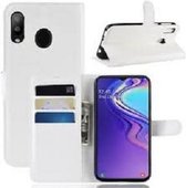 Samsung M20 Hoesje Wallet Case Wit