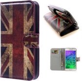 Samsung Alpha Hoesje Wallet Case UK Print
