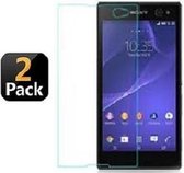 Sony Xperia C3 Screen Protector Glass 2 STUKS