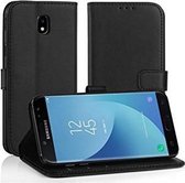 Samsung J5 2017 Hoesje Wallet Case Zwart