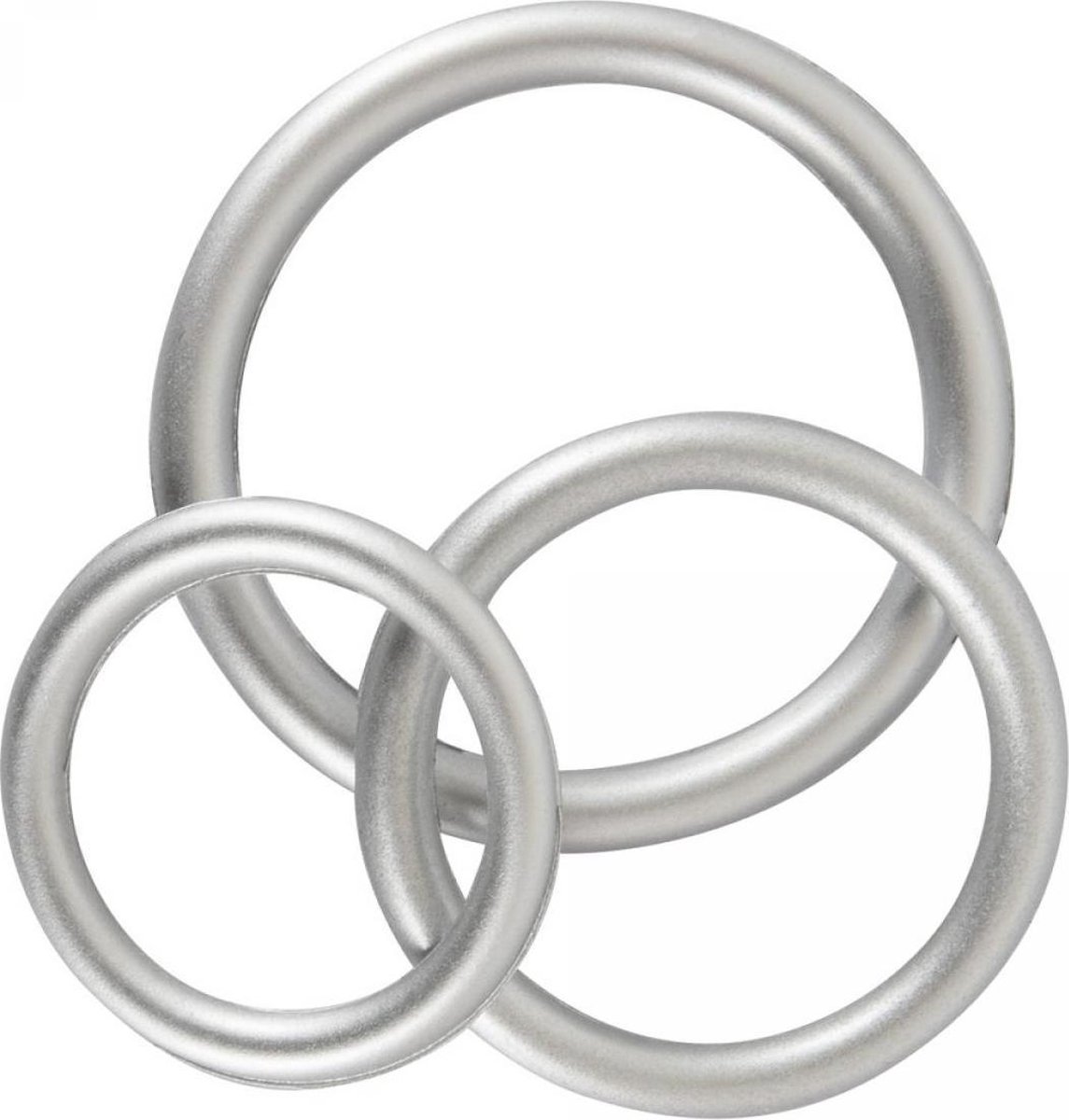 Goedkoopste You2Toys Siliconen Cock Ring Set - Metallic