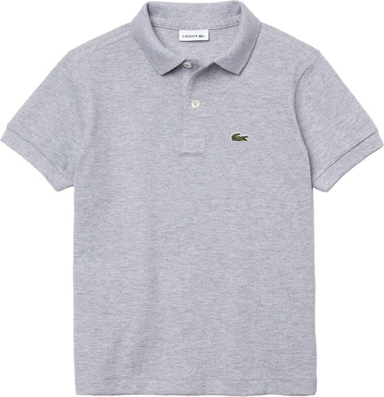 Lacoste Piqué  Poloshirt - Jongens - grijs