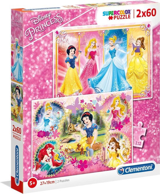 Clementoni Disney Princess Jeu de puzzle 60 pièce(s) Dessins animés | bol