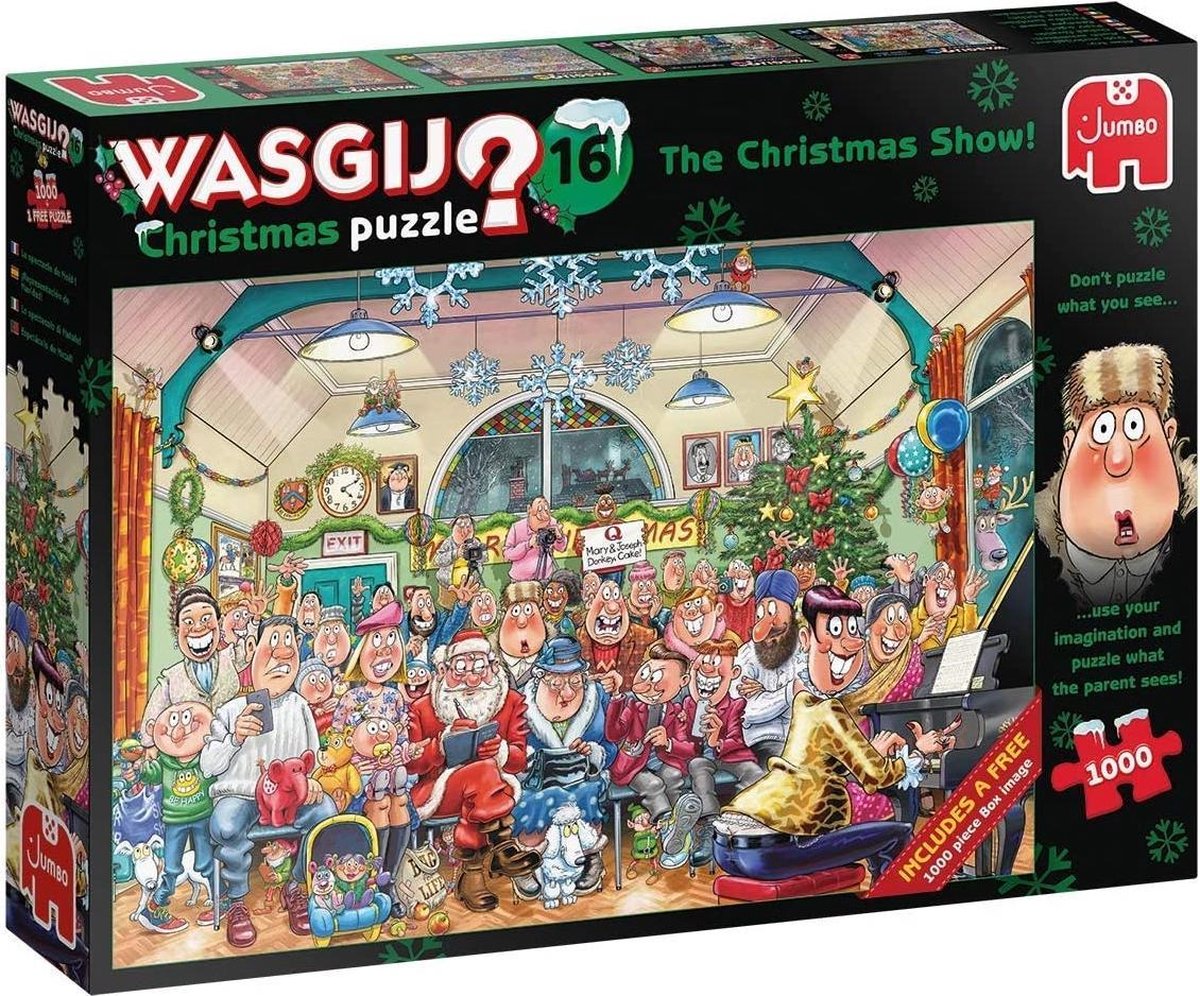 Wasgij Christmas 16 De Kerstshow! puzzel - 2 x 1000 stukjes