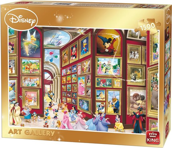 Disney Puzzel 1500 Stukjes Art Gallery - King Legpuzzel (90 x 60 cm) |  bol.com