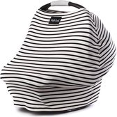 Milk Snob Cover MILKY STRIPE | Premium voedingsdoek en autostoelhoes voor baby's