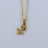 Sterrenbeeld / Horoscoop ketting - Goud - Boogschutter