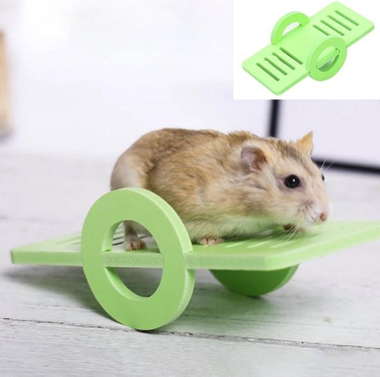 Hamster speelgoed Wip - Groen | bol.com