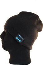 Bluetooth muts - Bluetooth beanie muts - Zwart - Ingebouwde koptelefoon / speakers en microfoon