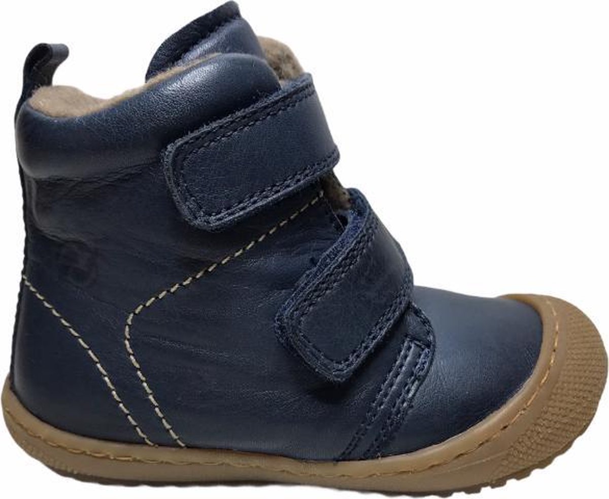 Naturino velcro effen warme hoge schoenen Bubble navy mt 21 - Schoenen.nl