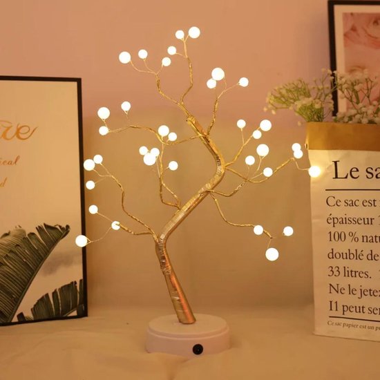 Kerstboom met 36 LED warme kleur lampjes+USB