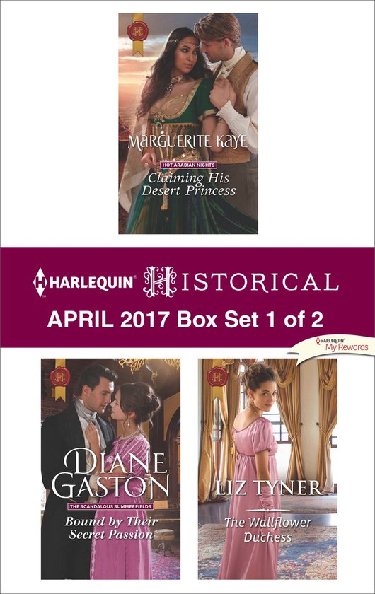 Harlequin Historical April 2017 - Box Set 1 of 2 - cover