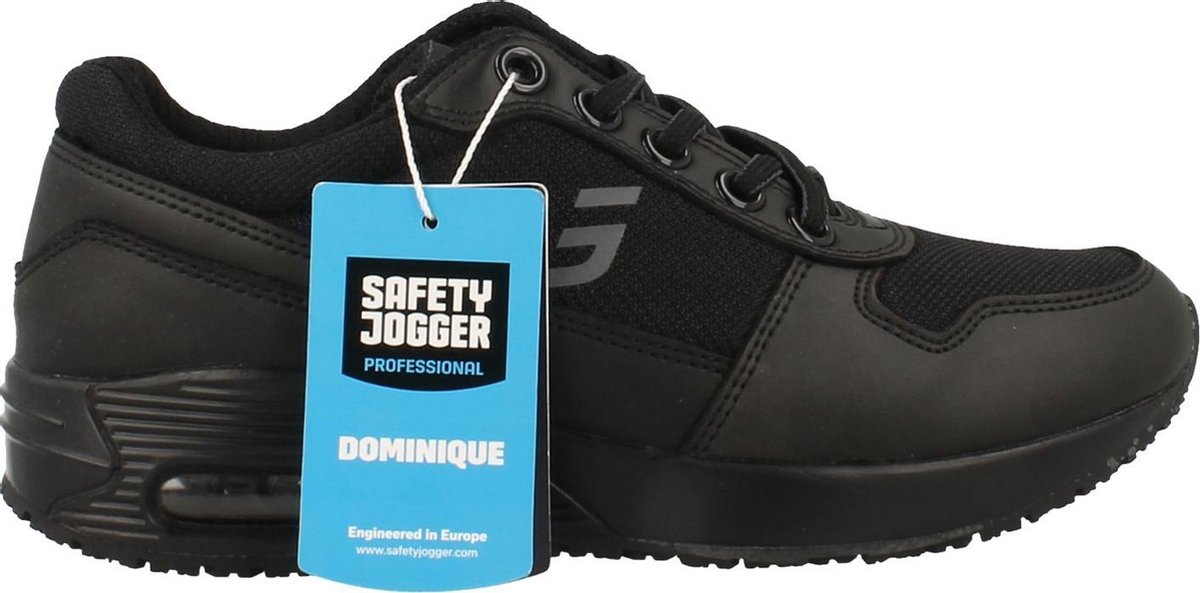 Safety Jogger Oxypas Dominique O1 Sneaker SRC-ESD Zwart – Maat 41