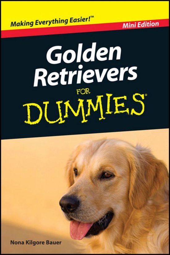 Golden Retrievers For Dummies?, Mini Edition - cover