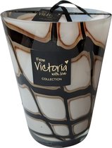 Victoria with Love kaars - Piere beige - XL - geurkaars
