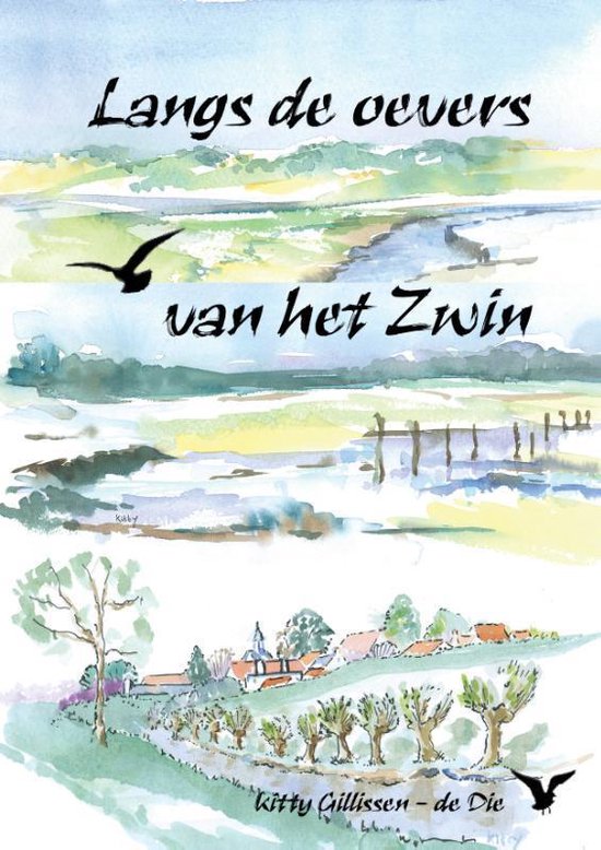 Cover van het boek 'Langs de oevers van het zwin'