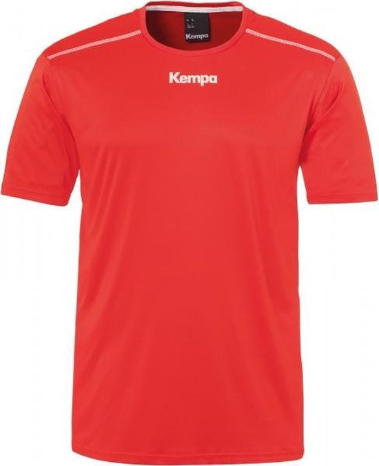 Kempa Poly Shirt Heren - sportshirts - rood - Mannen
