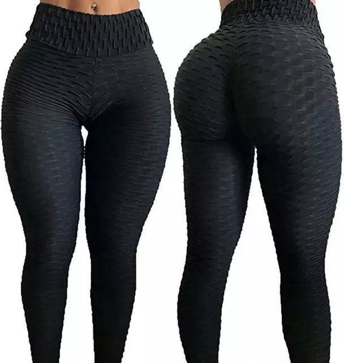 Shorty Leggings Anti-cellulite 3D - Taille Haute, Compression, Sport Yoga Fitness