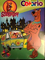 kleurboek scooby doo bus