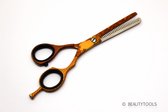 PROMO EINDE COLLECTIE! Professionele Duitse Uitdunschaar/Effileerschaar - Beautytools TigerThin -- 5.5"