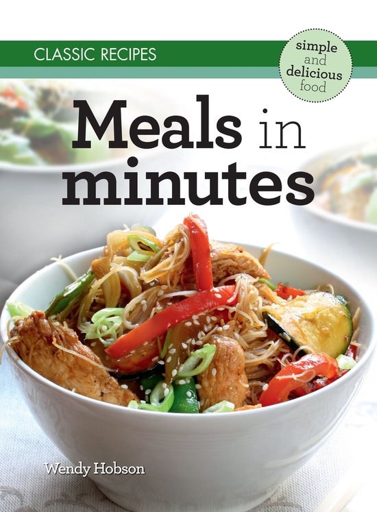 Classic Recipes: Meals in Minutes - cover