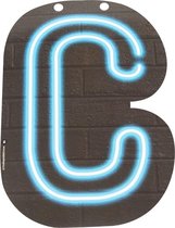 Neon Letter C 24cm