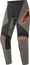 Alpinestars Fluid Speed Dark Gray Orange Motorcycle Pants 32