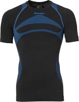Kempa Attitude Pro Shirt Heren - zwart/lichtblauw - maat M/L
