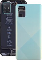 Originele batterij achterkant voor Galaxy A71 (blauw)