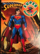 kleurboek superman met stickers