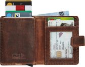 Maverick DALIAN - Super Compact - Creditcardhouder - Pasjeshouder - RFID - Bruin