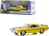 Dodge Challenger R/T 1970 Yellow with Black Stripes "NCIS" (2003) TV Series 1/43 Greenlight Collectibles