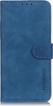 Book Case - Motorola Moto E7 Plus Hoesje - Blauw