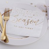 Kerst Traditioneel - Servetten Tis The Season (16 stuks)