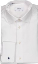 Eton Overhemd Wit Getailleerd - Maat EU41 - Mannen - Never out of stock Collectie - Katoen