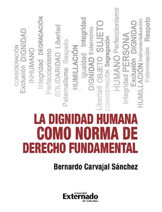 La dignidad humana como norma de derecho fundamental - cover