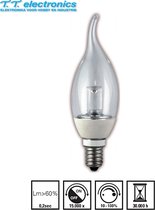 LED kaarslamp e14 3W warmwit 2700K Calex 473986