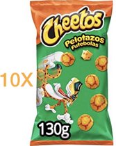 Cheetos Pelotazos Futebolas 10 x 130 gram