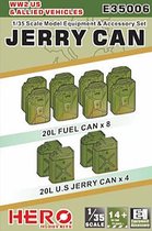 Hero Hobby Kits Jerrycan Blitz Can + Tamiya lijm