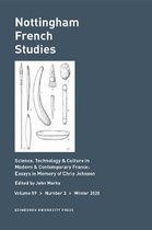 Science, Technology  Culture in Modern  Contemporary France Essays in Memory of Chris Johnson Nottingham French Studies, Volume 59, Issue 3 Nottingham French Studies Special Issues