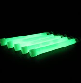 MagieQ Glow Sticks 6" BREAKLIGHT, groen  25 stuks / Bag