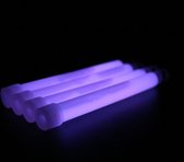 25 stuks Glow Sticks 6" inch Breeklichtjes BREAKLIGHT, paars  MagieQ  Glowsticks