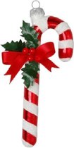 Kerstboomdecoratie Twee Kerst Zuurstokken - Candy Cane 10 cm - kersthangers