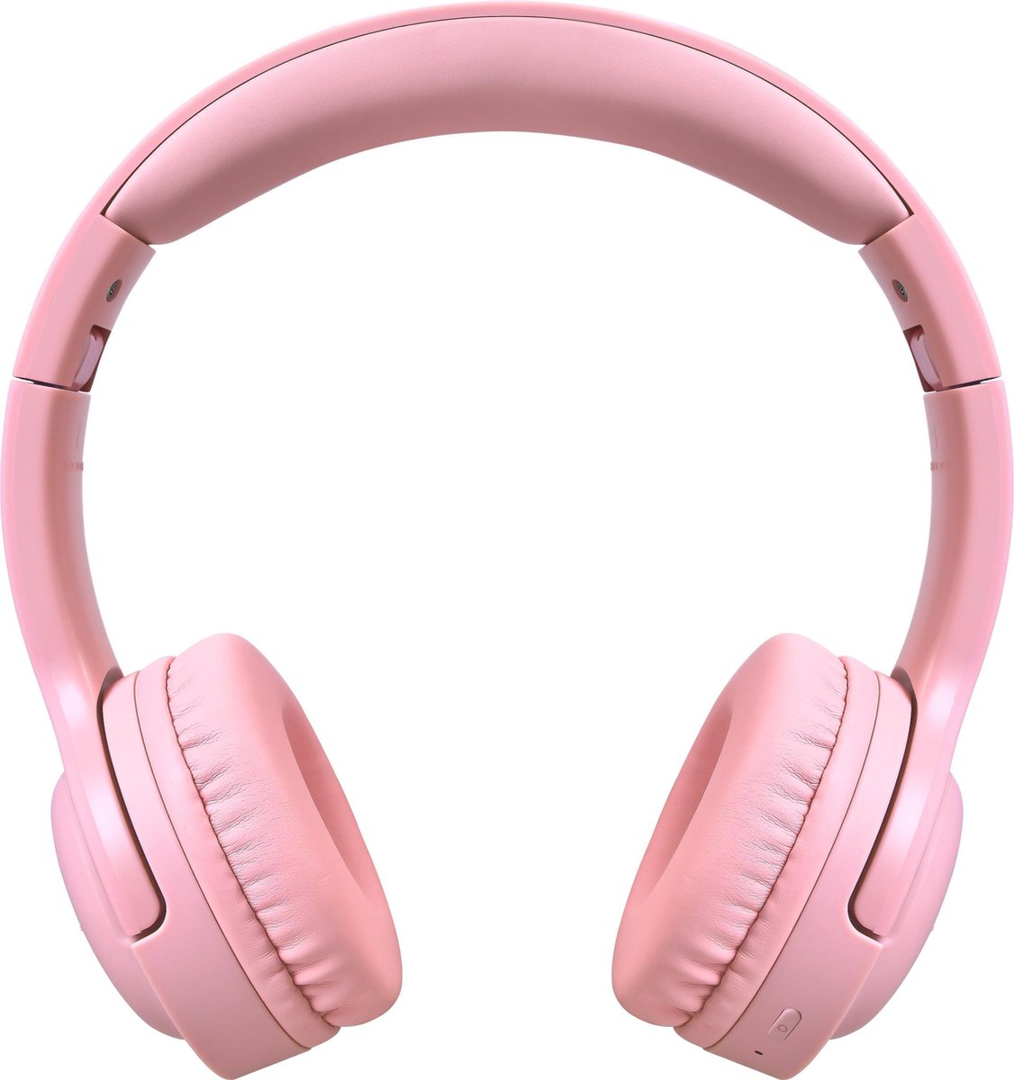 Afbeelding 2 van Koptelefoon Kind met Bluetooth Koptelefoon Kind met Volumebegrenzing, Geluidsdempend en 38 uur Batterij - Roze - WiseQ