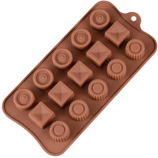 Bonbons - Siliconen mal voor o.a. chocolade