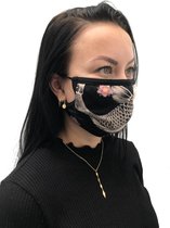 Mondmasker 4-laags Design Print | Mondkapje Wasbaar | Europese Productie