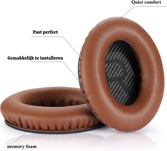 Lambskin Vervanging Cover voor Bose QuietComfort QC 35 ii en SoundLink SoundTrue Around-Ear II AE2 Hoofdtelefoon